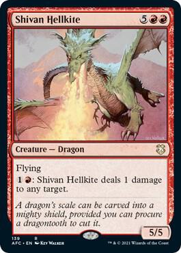 Shivan Hellkite (139) [Forgotten Realms Commander]