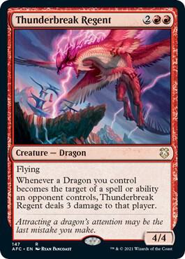 Thunderbreak Regent (147) [Forgotten Realms Commander]
