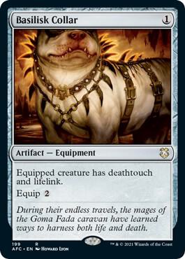 Basilisk Collar (199) [Forgotten Realms Commander]