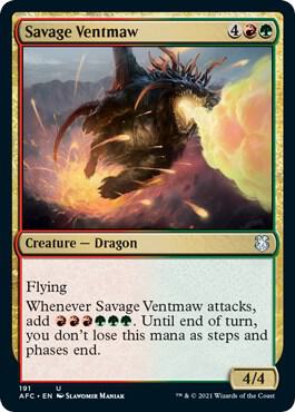 Savage Ventmaw (191) [Forgotten Realms Commander]