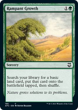 Rampant Growth (166) [Forgotten Realms Commander]