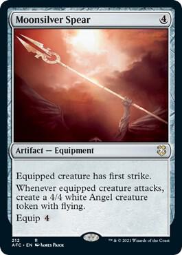 Moonsilver Spear (212) [Forgotten Realms Commander]