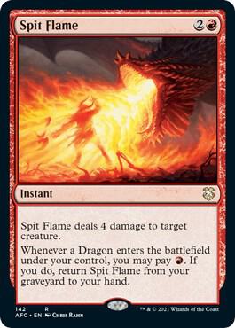 Spit Flame (142) [Forgotten Realms Commander]