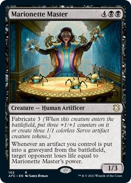 Marionette Master (102) [Forgotten Realms Commander]