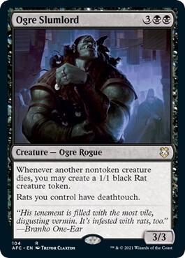 Ogre Slumlord (104) [Forgotten Realms Commander]