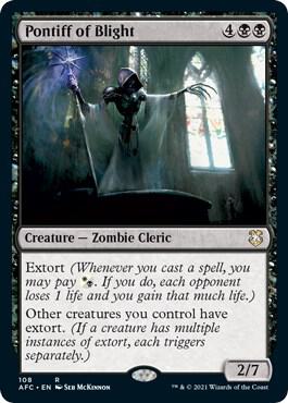 Pontiff of Blight (108) [Forgotten Realms Commander]