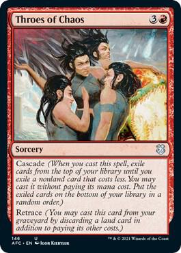 Throes of Chaos (146) [Forgotten Realms Commander]