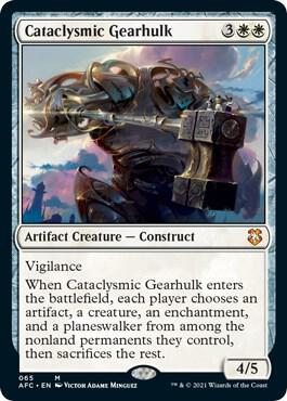 Cataclysmic Gearhulk (65) [Forgotten Realms Commander]