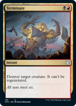 Terminate (193) [Forgotten Realms Commander]