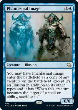 Phantasmal Image (89) [Forgotten Realms Commander]