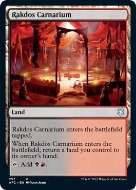 Rakdos Carnarium (257) [Forgotten Realms Commander]
