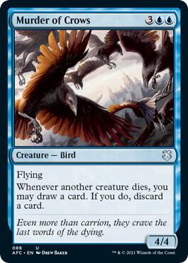 Murder of Crows (88) [Forgotten Realms Commander]