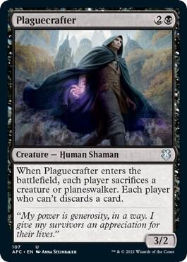 Plaguecrafter (107) [Forgotten Realms Commander]