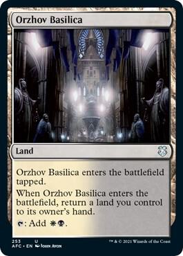 Orzhov Basilica (253) [Forgotten Realms Commander]