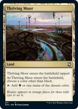 Thriving Moor (271) [Forgotten Realms Commander]