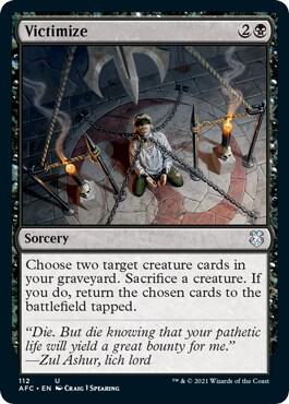 Victimize (112) [Forgotten Realms Commander]