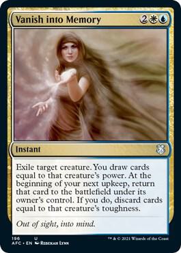 Vanish into Memory (196) [Forgotten Realms Commander]