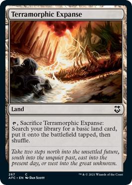 Terramorphic Expanse (267) [Forgotten Realms Commander]