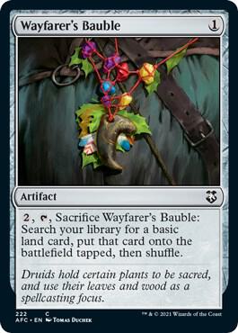 Wayfarer's Bauble (222) [Forgotten Realms Commander]