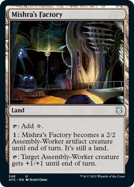 Mishra's Factory (248) [Forgotten Realms Commander]