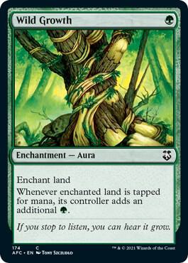 Wild Growth (174) [Forgotten Realms Commander]