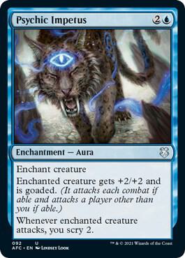Psychic Impetus (92) [Forgotten Realms Commander]