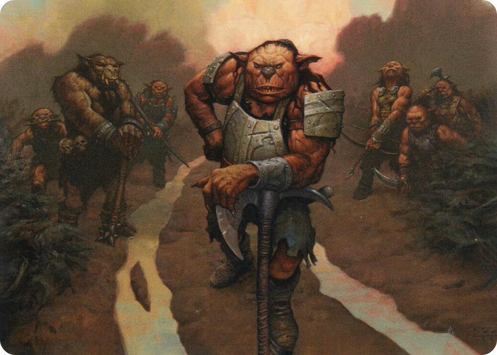 Hobgoblin Bandit Lord Art Card (30) [Adventures in the Forgotten Realms Art Series]