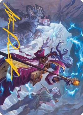 True Polymorph Art Card (Gold-Stamped Signature) (43) [Adventures in the Forgotten Realms Art Series]