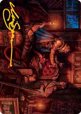 Long Rest Art Card (Gold-Stamped Signature) (51) [Adventures in the Forgotten Realms Art Series]