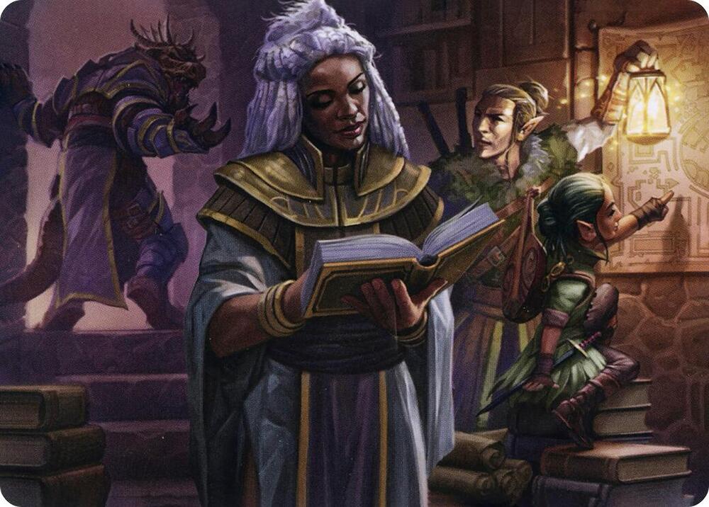 You Find the Villains' Lair Art Card (40) [Adventures in the Forgotten Realms Art Series]