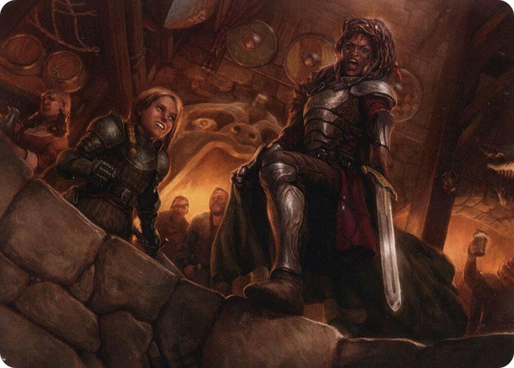 Veteran Dungeoneer Art Card (36) [Adventures in the Forgotten Realms Art Series]