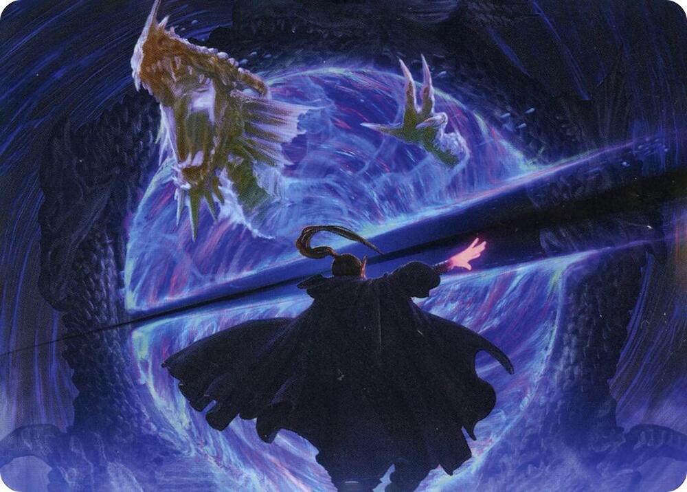 Bar the Gate Art Card (45) [Adventures in the Forgotten Realms Art Series]