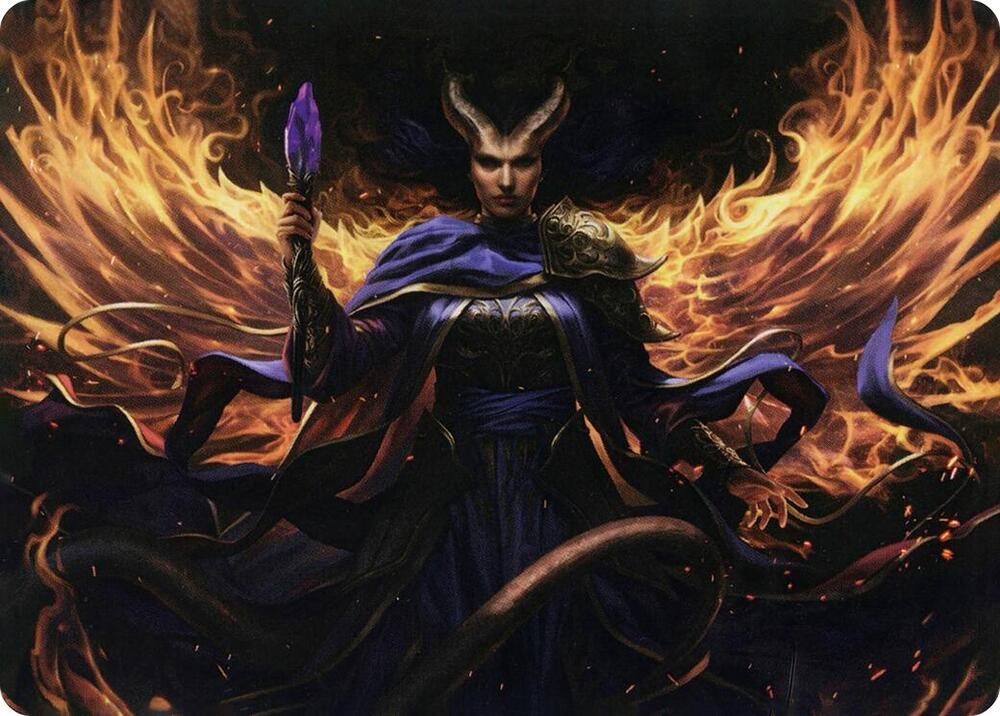 Farideh, Devil's Chosen Art Card (32) [Adventures in the Forgotten Realms Art Series]