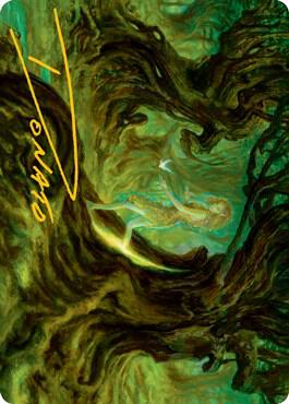 Neverwinter Dryad Art Card (Gold-Stamped Signature) (69) [Adventures in the Forgotten Realms Art Series]