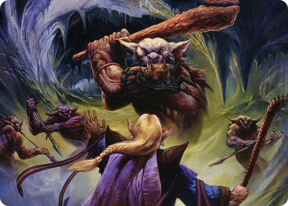 Den of the Bugbear (34/81) Art Card [Adventures in the Forgotten Realms Art Series]