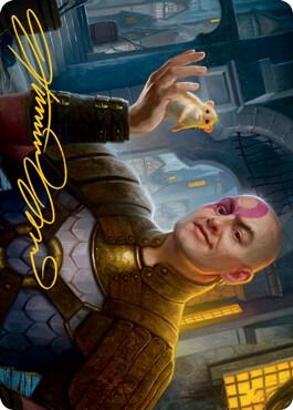 Minsc, Beloved Ranger Art Card (Gold-Stamped Signature) (33) [Adventures in the Forgotten Realms Art Series]