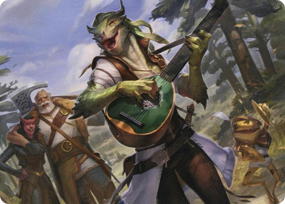 Wandering Troubadour Art Card (64) [Adventures in the Forgotten Realms Art Series]