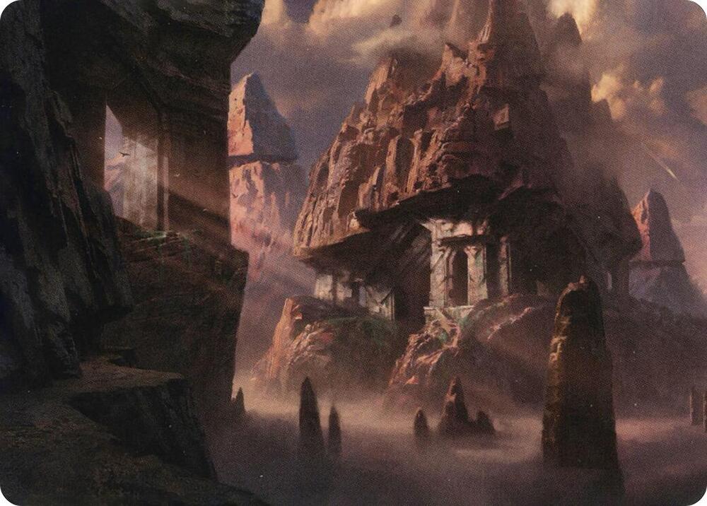 Mountain (62/81) Art Card [Adventures in the Forgotten Realms Art Series]