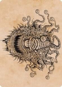 Baleful Beholder (Showcase) Art Card (68) [Adventures in the Forgotten Realms Art Series]