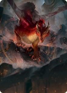 Red Dragon Art Card (81) [Adventures in the Forgotten Realms Art Series]