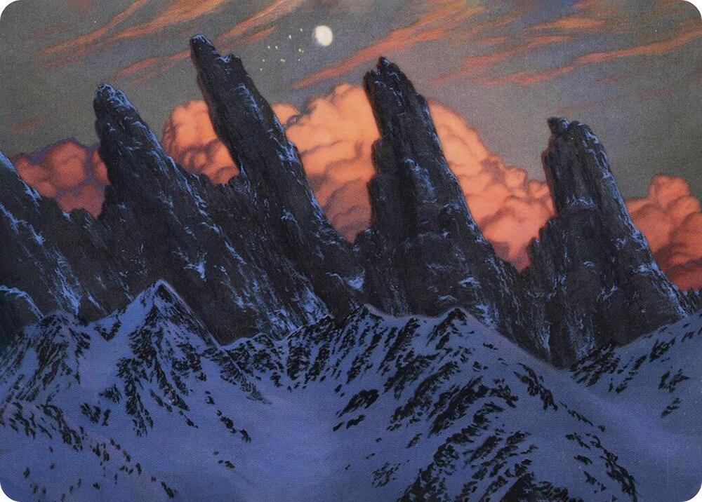 Mountain (59/81) Art Card [Adventures in the Forgotten Realms Art Series]