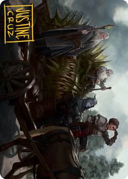 Grim Bounty Art Card (Gold-Stamped Signature) (72) [Adventures in the Forgotten Realms Art Series]