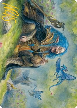 Feywild Trickster Art Card (Gold-Stamped Signature) (70) [Adventures in the Forgotten Realms Art Series]