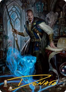 Mordenkainen Art Card (Gold-Stamped Signature) (75) [Adventures in the Forgotten Realms Art Series]