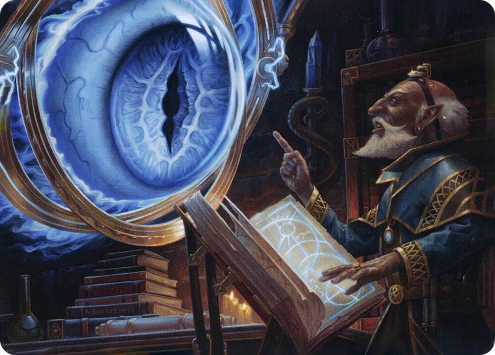 Contact Other Plane Art Card (37) [Adventures in the Forgotten Realms Art Series]