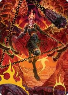 Zariel, Archduke of Avernus Art Card (77) [Adventures in the Forgotten Realms Art Series]