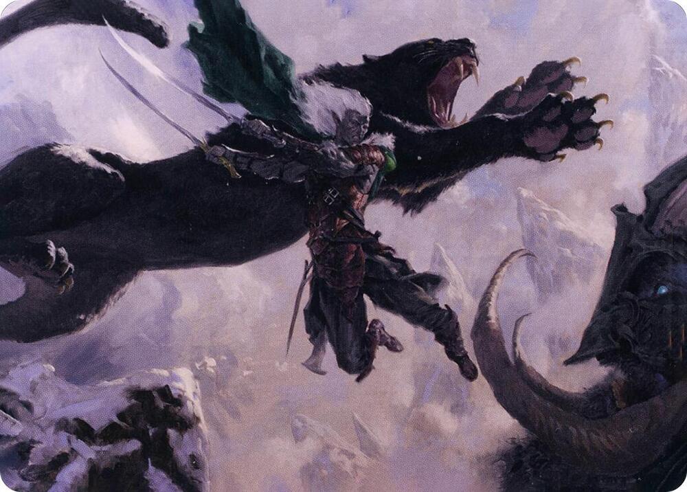 Drizzt Do'Urden Art Card (52) [Adventures in the Forgotten Realms Art Series]