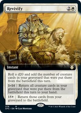Revivify (Extended Art) (279) [Forgotten Realms Commander] [Extended Art]