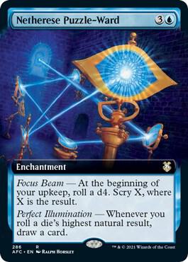 Netherese Puzzle-Ward (Extended Art) (286) [Forgotten Realms Commander] [Extended Art]