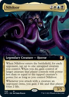 Nihiloor (Extended Art) (323) [Forgotten Realms Commander] [Extended Art]